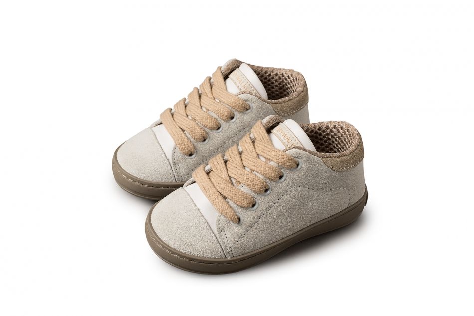 prod prod 4111 WHITE BEIGE BABYWALKER SHOES 950 950